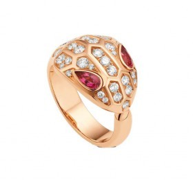 宝格丽SERPENTI SERPENTI 18k玫瑰金戒指