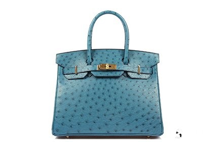 旧爱马仕鸵鸟皮拼色铂金包包哪里回收靠谱