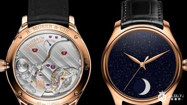 亨利慕时腕表勇创者恒动月相沙金腕表品鉴
