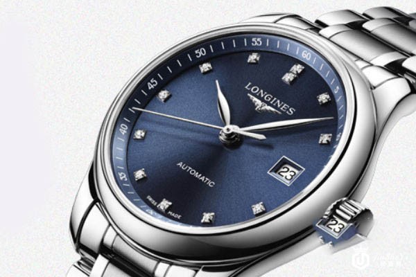 浪琴名匠系列机械钢带女表L22574976赵丽颖同款