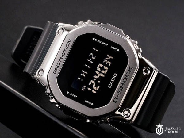 卡西欧g-shock经典方表GM-5600B-3腕表展示 卡西欧g-shock经典方表GM-5600B-3腕表展示