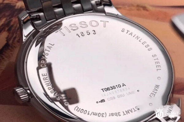 天梭经典系列T063.610.16.038.00石英男表不锈钢带