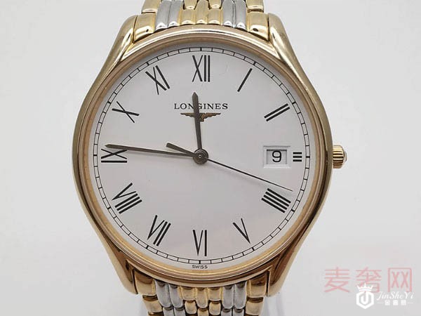 浪琴优雅律雅系列L4.759.2.11.7腕表外观展示