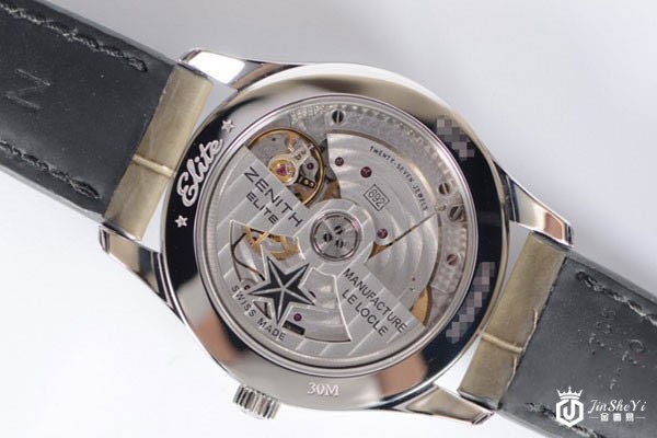 真力时ELITE系列03.2310.692腕表表盘背部展示