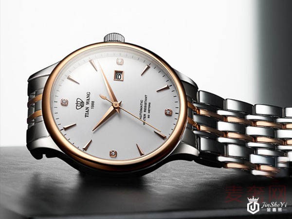 天王表昆仑系列GS5876TP/D腕表展示