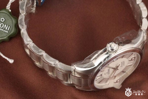 梅花男士系列83933 S-323自动机械表侧面实拍