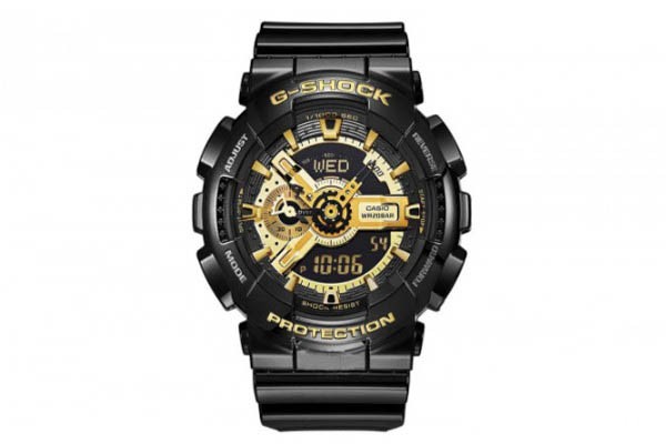 卡西欧G-SHOCK系列GA-110GB-1A腕表展示图 卡西欧G-SHOCK系列GA-110GB-1A腕表展示图
