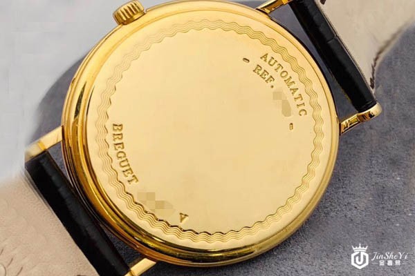 宝玑经典系列自动机械3330BA/1E/986腕表底部展示图