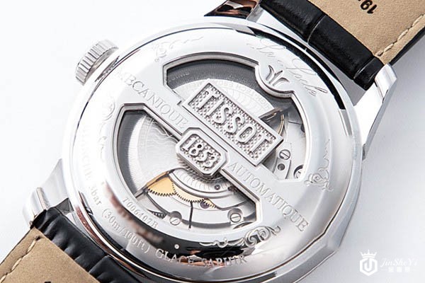 天梭经典力洛克系列手表T006.407.11.033.00机芯展示图