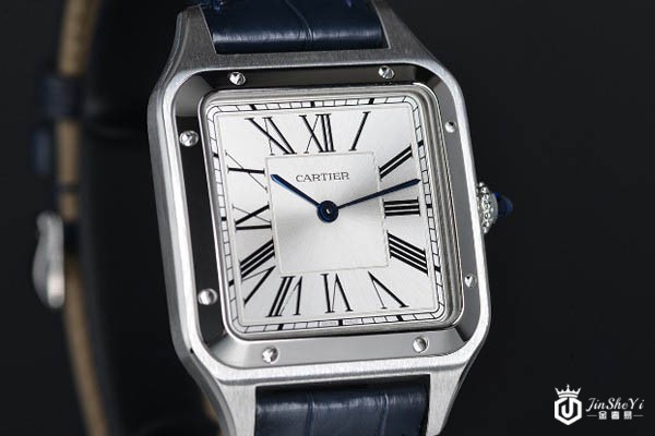 卡地亚山度士系列WSSA0022(大号)腕表表盘展示图 卡地亚山度士系列WSSA0022(大号)腕表表盘展示图