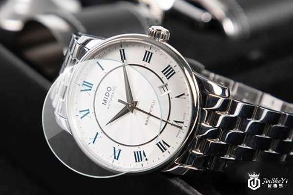 美度贝伦赛丽M8600自动机械男表表镜展示