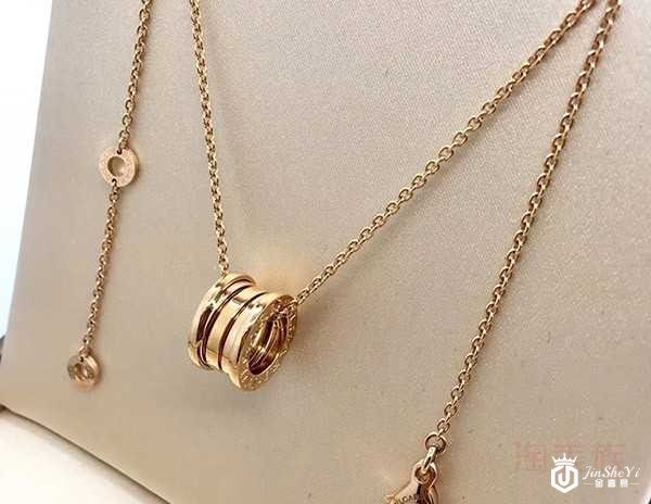 二手宝格丽项链 B-ZERO 弹簧项链