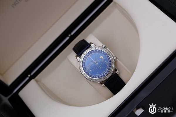 二手百达翡丽星空超级复杂功能时计系列6104G男士手表