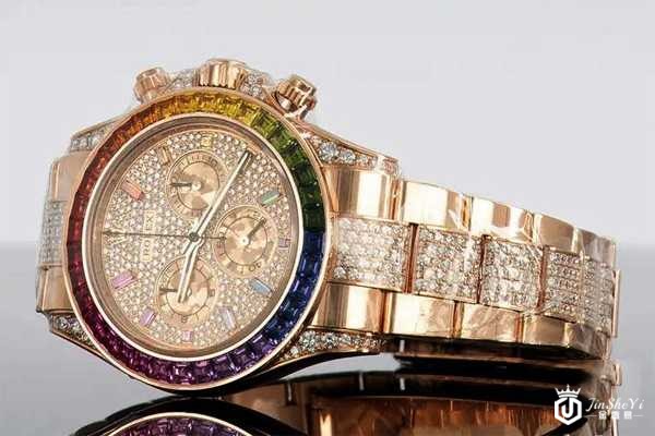 劳力士 rolex迪通拿系列彩虹圈满天星自动机械 腕表