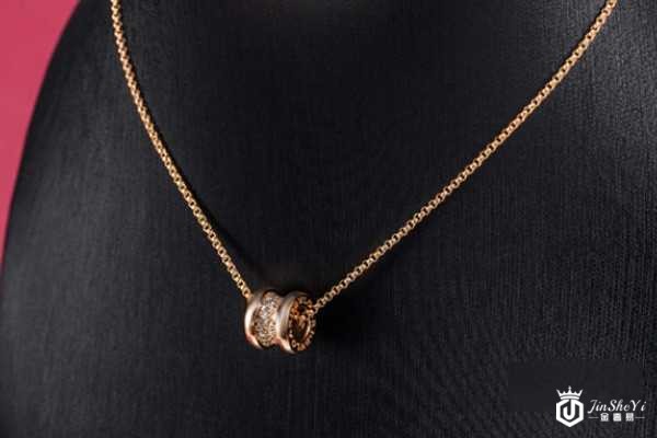 Bvlgari宝格丽18K玫瑰金满钻弹簧项链 Bvlgari宝格丽18K玫瑰金满钻弹簧项链