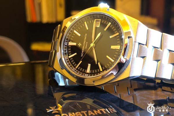 二手江诗丹顿黑盘名表展示图