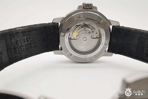 95新天梭海星系列T120.407.17.051.00腕表背面图