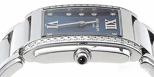 百达翡丽TWENTY 4系列石英女士腕表镶钻表壳