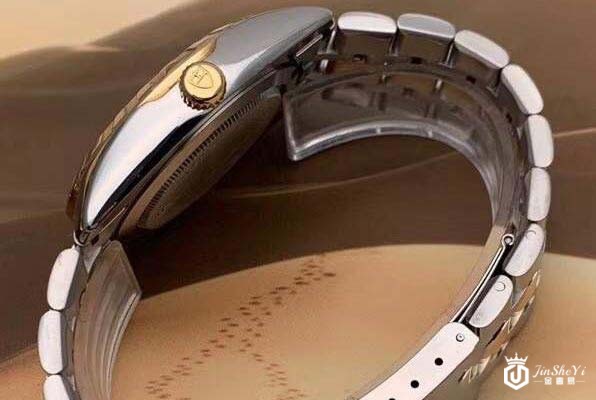 二手帝舵自动机械男士腕表侧面