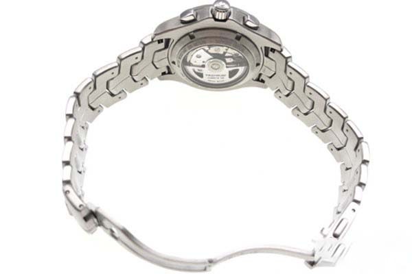 泰格豪雅林肯系列CJF2114.BA0594男表精钢折叠表带