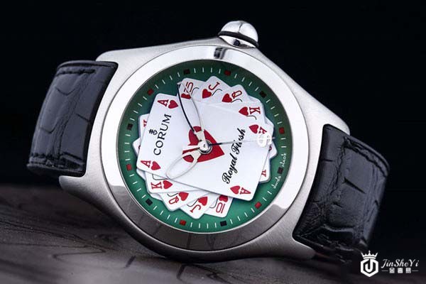 二手昆仑同花顺手表的外观展示