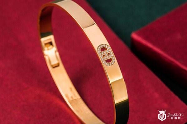 爱马仕玫瑰金猪鼻子手环奢侈品实拍 爱马仕玫瑰金猪鼻子手环奢侈品实拍