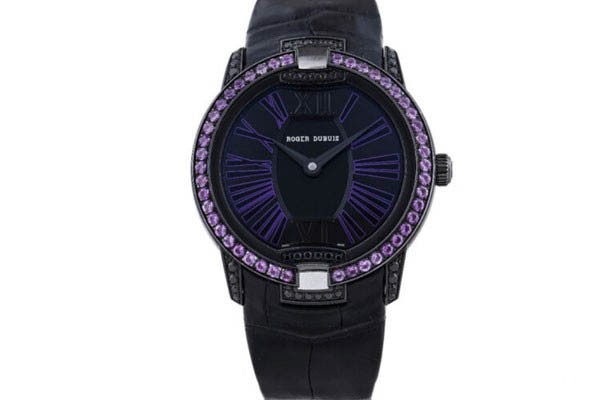 罗杰杜彼名伶系列紫罗马数字RDDBVE0005奢侈品手表实拍
