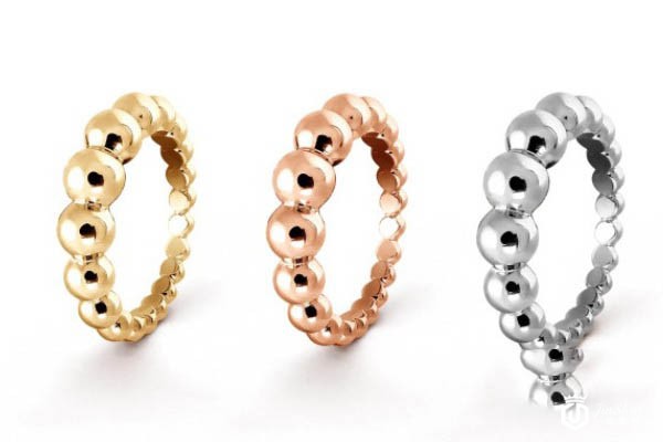 Van Cleef & Arpels梵克雅宝Perlée金珠展示图 Van Cleef & Arpels梵克雅宝Perlée金珠展示图