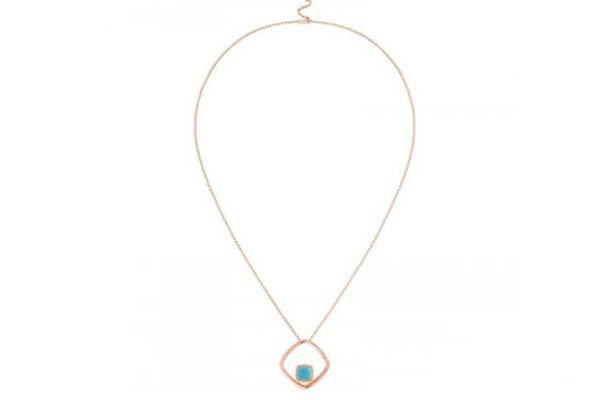 弗雷德Pain de Sucre系列蓝色宝石项链展示图 弗雷德Pain de Sucre系列蓝色宝石项链展示图