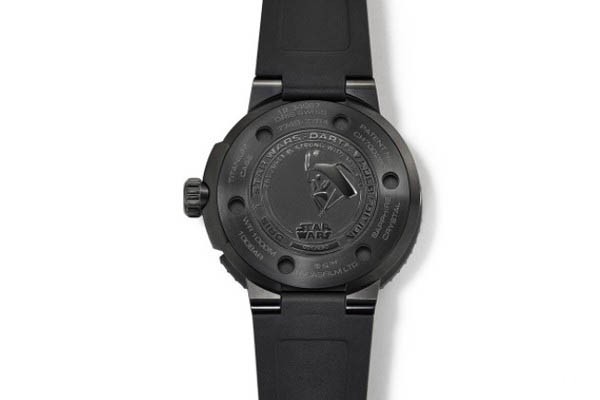 豪利时星球大战达斯维达限量版腕表底部展示图
