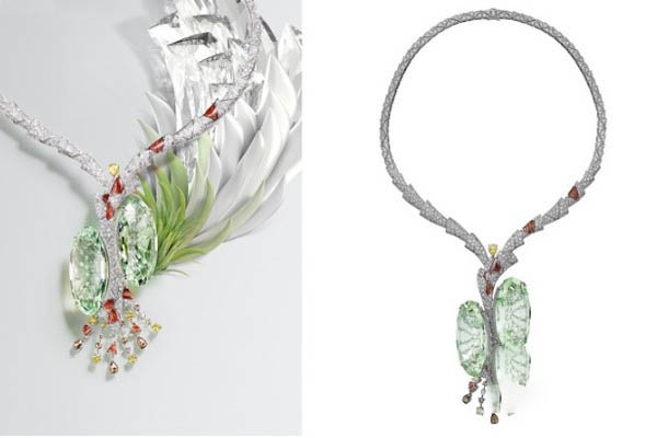 卡地亚[SUR]NATUREL高级珠宝系列 TILLANDSIA项链展示图