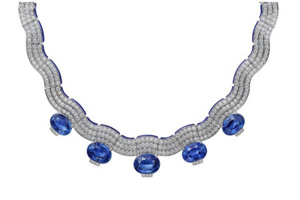 卡地亚[SUR]NATUREL高级珠宝系列 SINOPÉ项链展示图