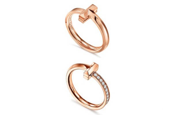 Tiffany & Co. 蒂芙尼 全新Tiffany T1系列戒指展示图