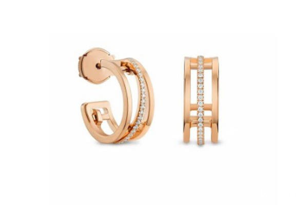 De Beers戴比尔斯 Horizon系列耳环展示图