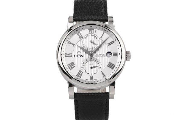 梅花男士系列94982 S-ST-387皮带双时区手表奢侈品实拍