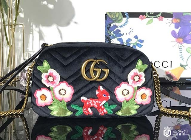 古驰双虎头扣酒神包回收