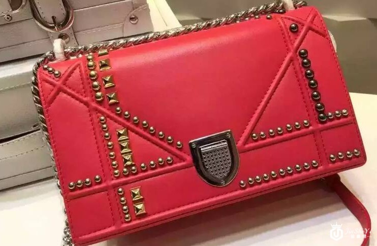 diorama红颜色女包回收