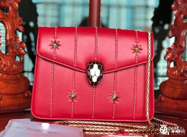 宝格丽蛇头Bulgari Serpenti系列深蓝色包回收