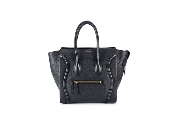 赛琳黑色牛皮笑脸包 赛琳黑色牛皮笑脸包