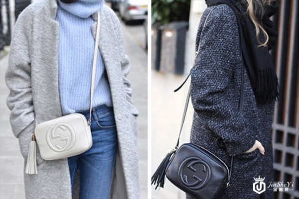 立体凸纹的古驰包包回收