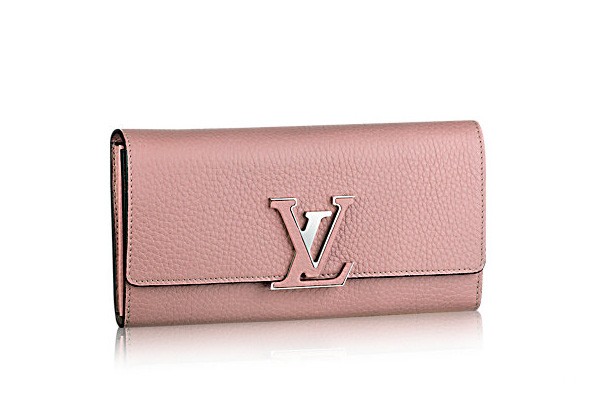 LV Capucines荔枝纹牛皮钱夹M61249型号回收价格是多少 LV Capucines荔枝纹牛皮钱夹M61249型号回收价格是多少