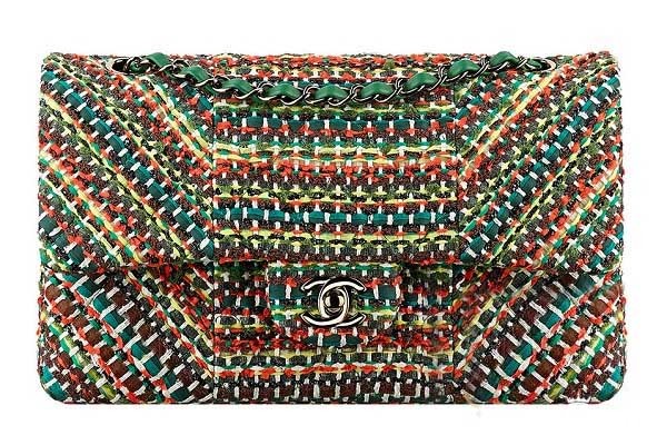 斜纹软呢香奈儿CF包 斜纹软呢香奈儿CF包