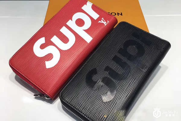 Supreme联名款zippy LV钱包