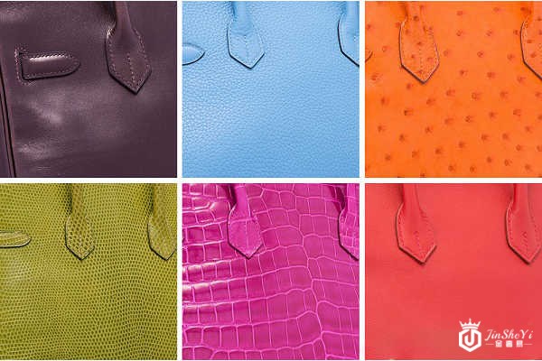 爱马仕铂金包皮质