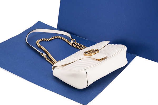 上海古驰白色小号肩背包包回收地址在哪？