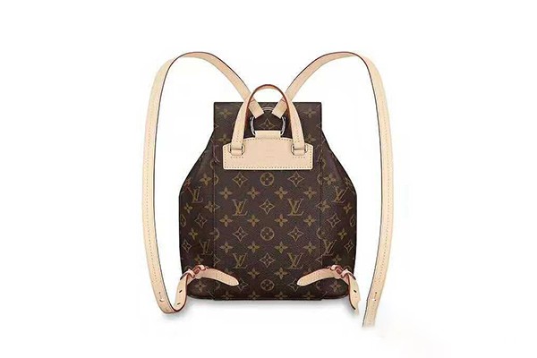 金奢易网二手LV M43431 Monogram老花色 Mo<i></i>nTSOURIS 双肩包出售