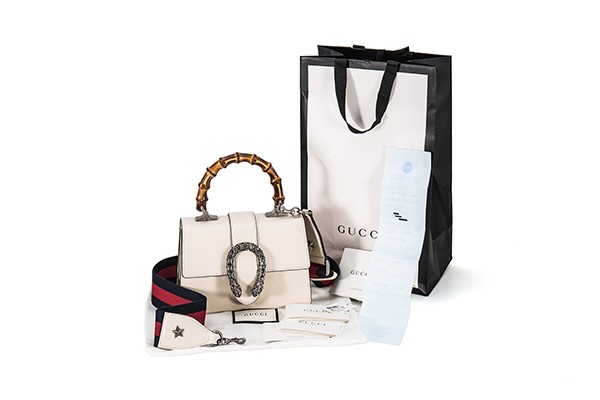 GucciDionysus系列迷你竹节包