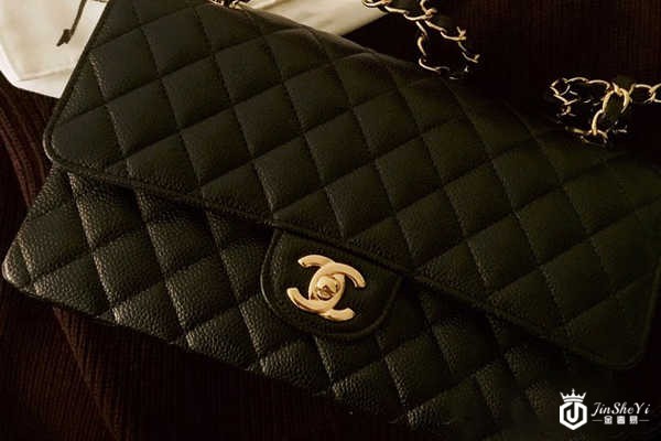 香奈儿CF金色扣包包回收案例