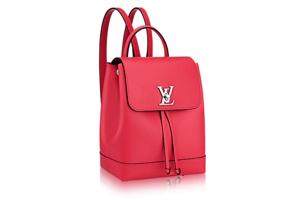 美人粉小牛皮LOCKME双肩包款式回收