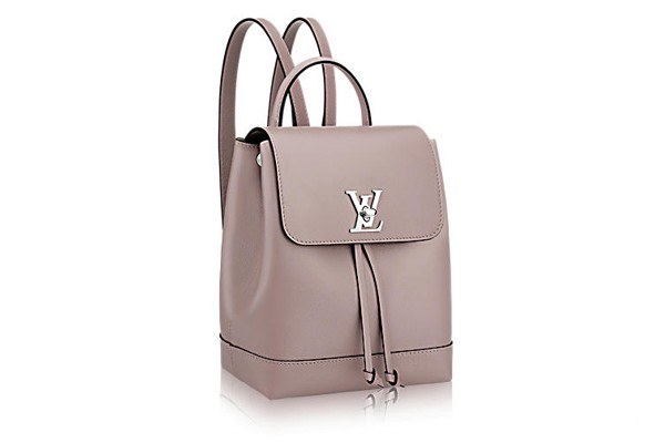 大象灰色小牛皮LOCKME双肩包款式回收